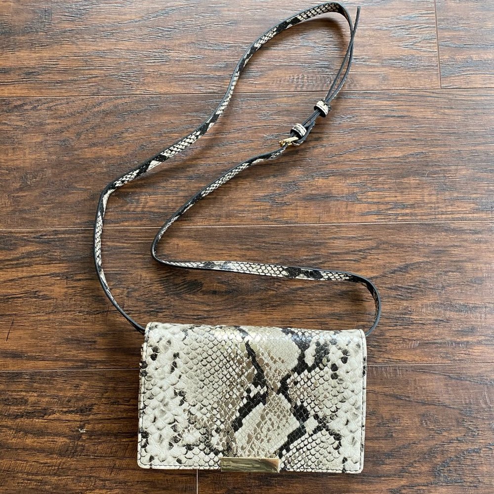 NWT Snake Skin Crossbody